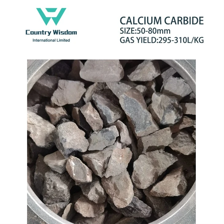 50-80mm Calcium Carbide Stones: Ideal for Desulfurization & Deacidification