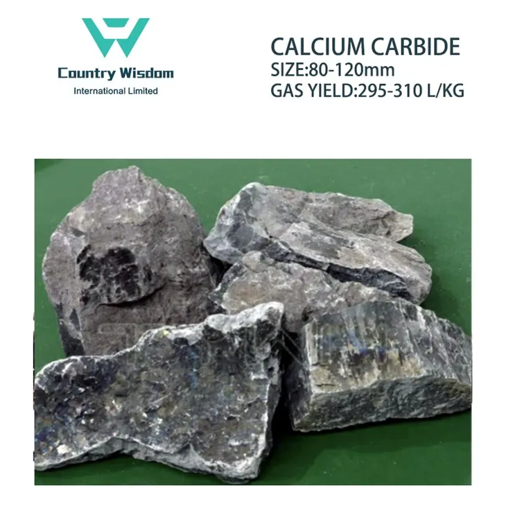 Calcium Carbide 80-120mm Cac2 Acetylene Carbon Calcium Carbide 100kg Drum